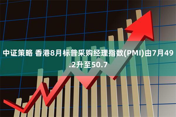 中证策略 香港8月标普采购经理指数(PMI)由7月49.2升至50.7