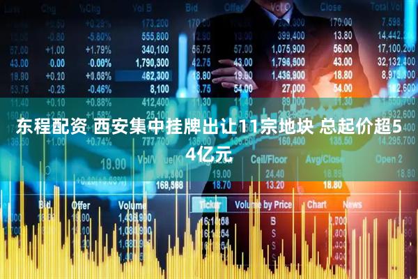 东程配资 西安集中挂牌出让11宗地块 总起价超54亿元